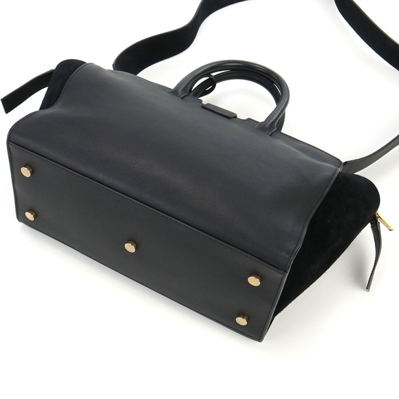 Saint Laurent Downtown Handbag Calf Black - Picture 2 of 10